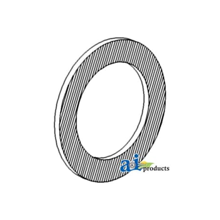 A & I Products Clutch Facing, Pulley 8" x8" x0.2" A-B158R